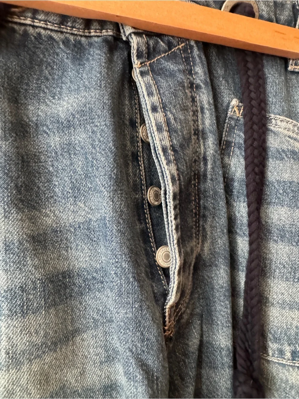 We The Free Moxie Pull-On Barrel Jeans Size 31 Free People NWT